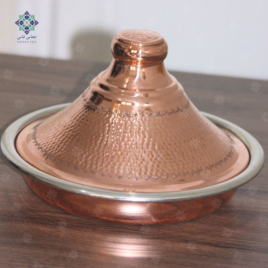 Tajine Ch'hiwa en Cuivre 1-2 personnes - NHASSFES