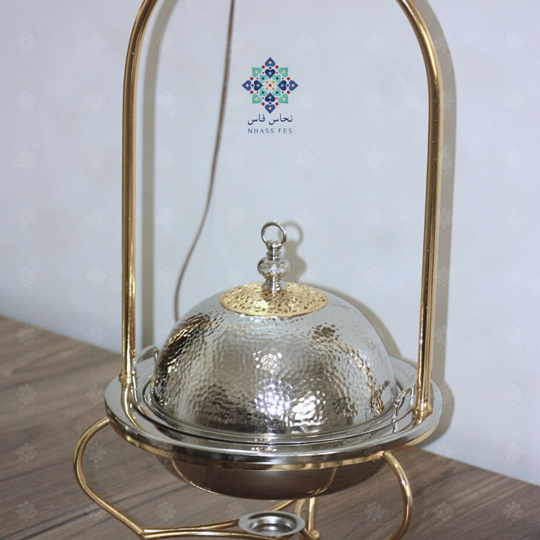 MAJESTIC - Chafing Dish en Laiton Bicolore - NHASSFES