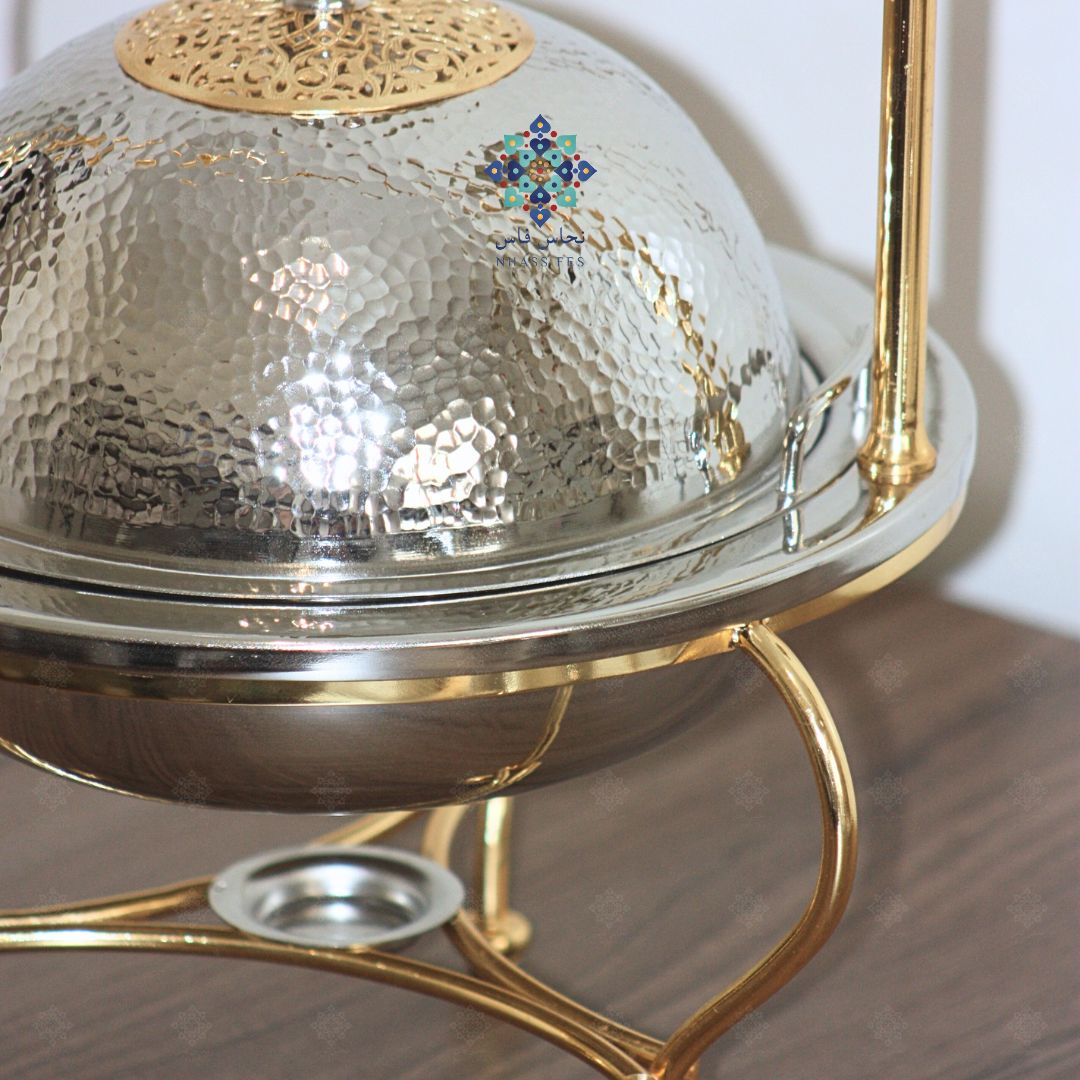 MAJESTIC - Chafing Dish en Laiton Bicolore - NHASSFES