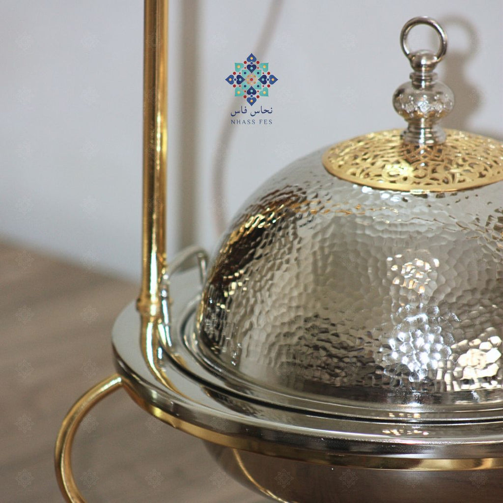 MAJESTIC - Chafing Dish en Laiton Bicolore - NHASSFES