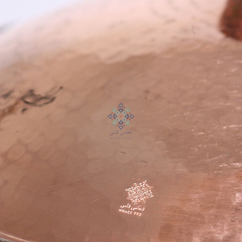 Marmite en Cuivre AL AFRAH 6-8 poulets - NHASSFES