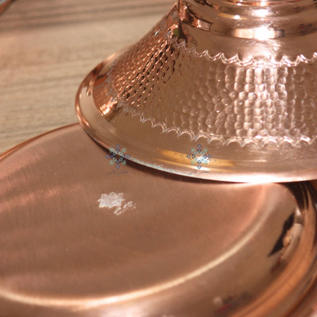 Mini Tajine Ch'hiwa en Cuivre 1p- 23cm x 10 pièces - NHASSFES
