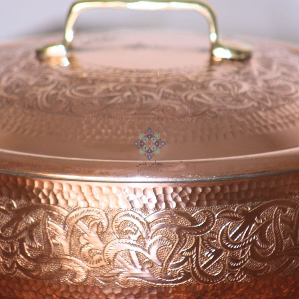 Marmite en cuivre Tewraq - NHASSFES