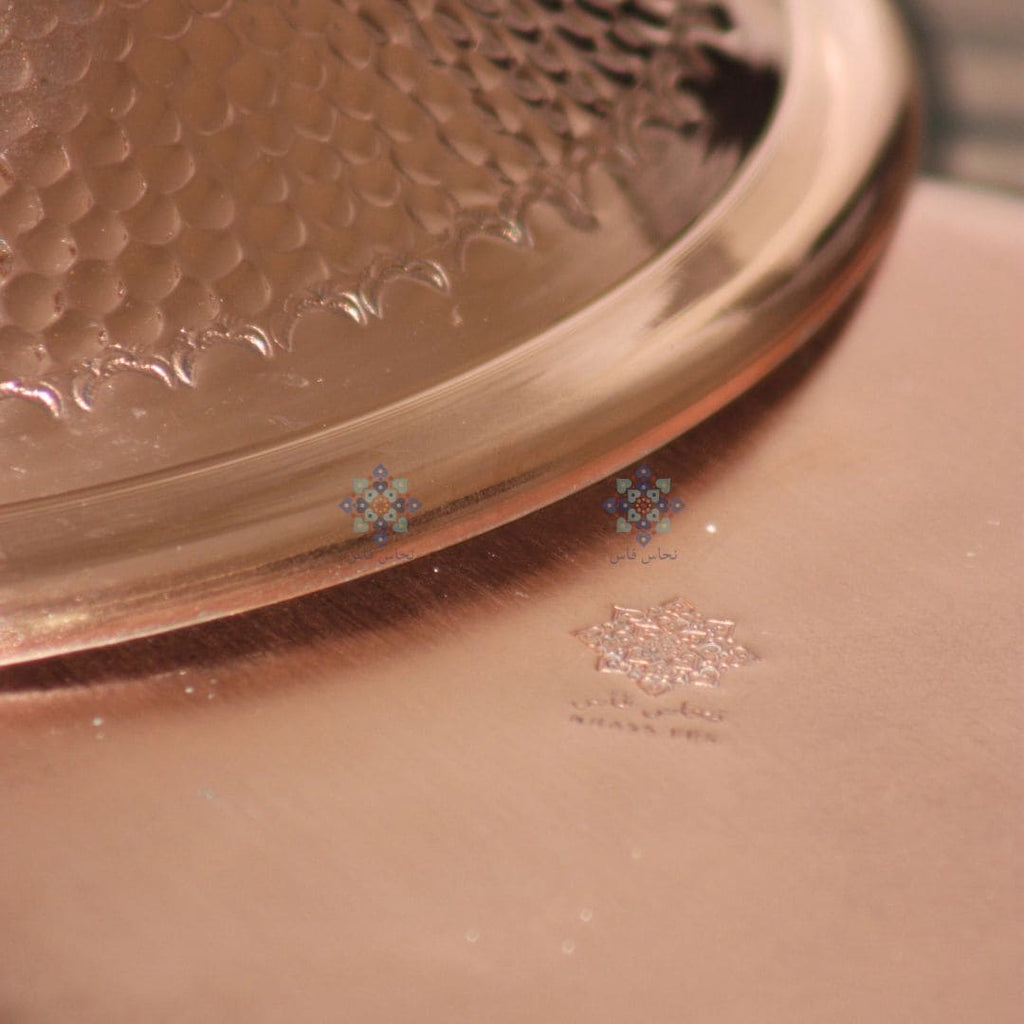 Mini Tajine Ch'hiwa en Cuivre 1p- 23cm x 10 pièces - NHASSFES