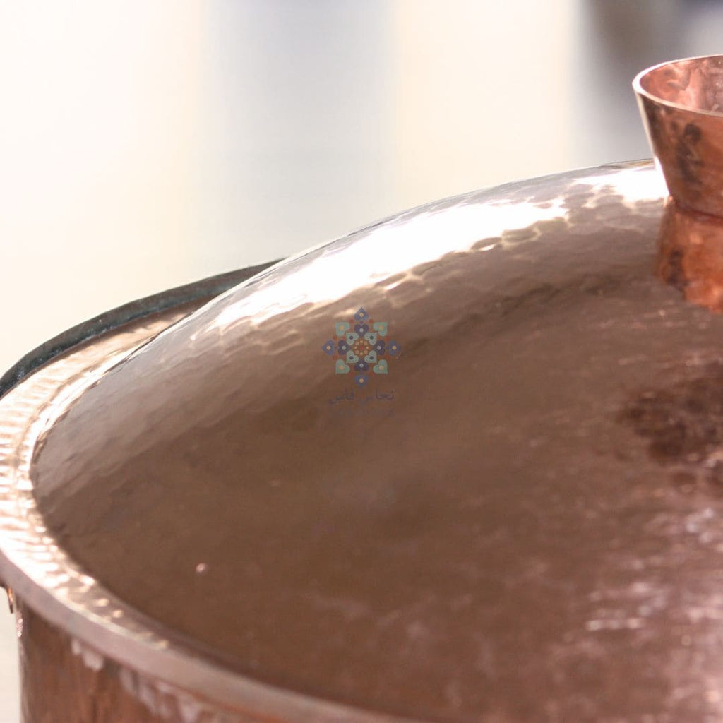 Marmite en Cuivre AL AFRAH 6-8 poulets - NHASSFES