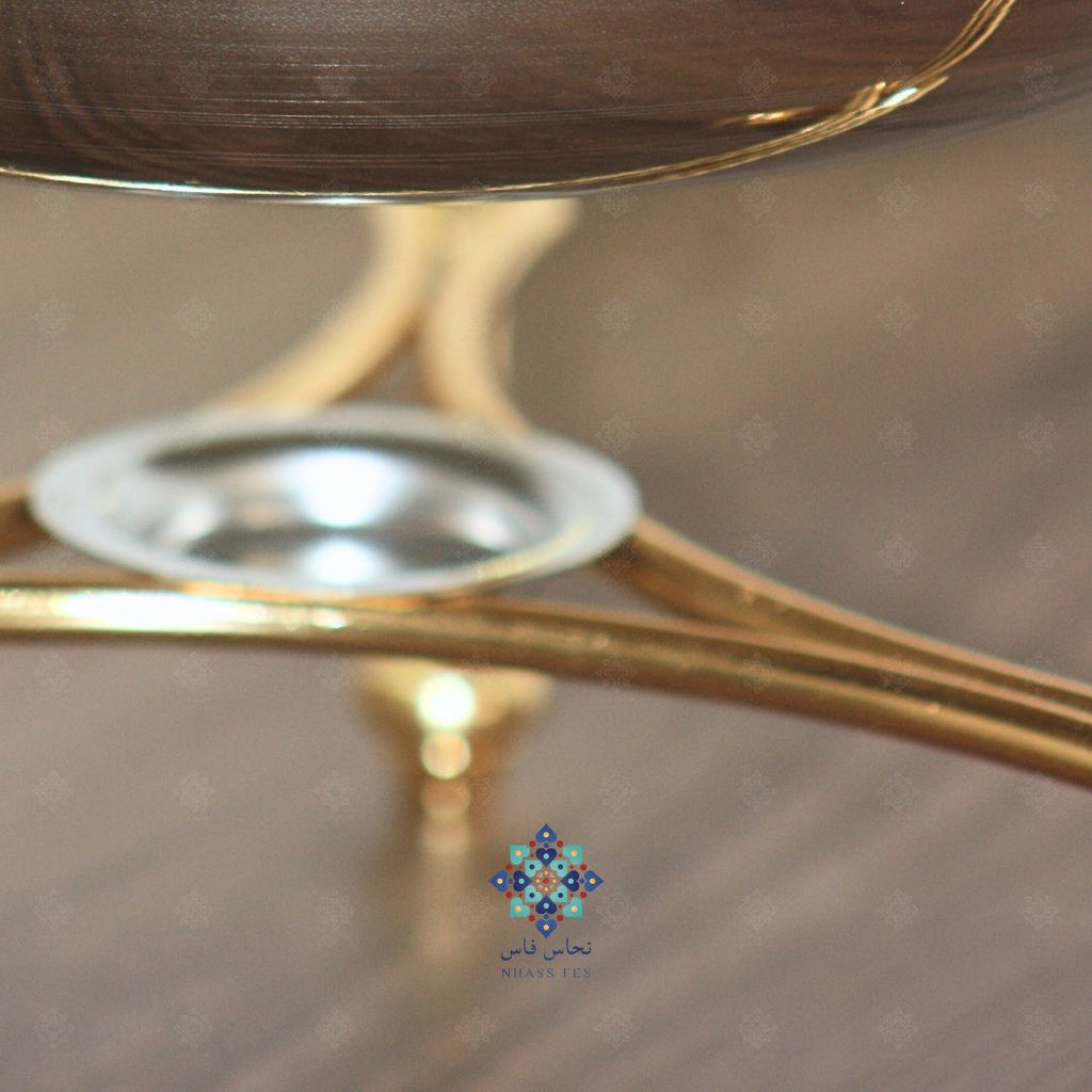 MAJESTIC - Chafing Dish en Laiton Bicolore - NHASSFES