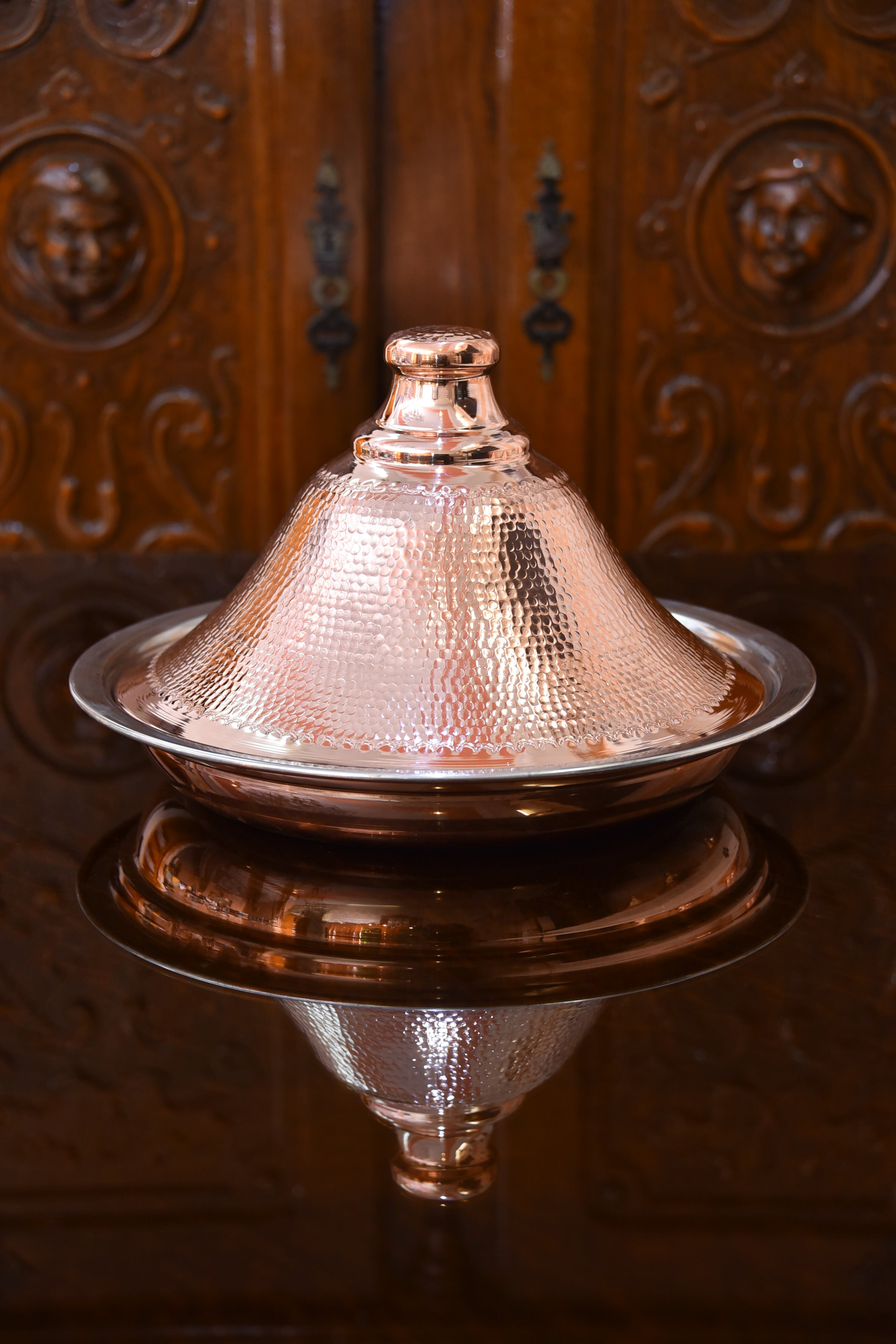 Tajine Ch'hiwa en Cuivre