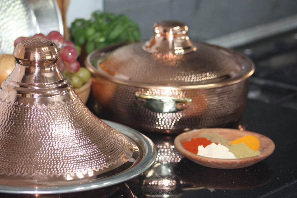 Tajine Ch'hiwa en Cuivre