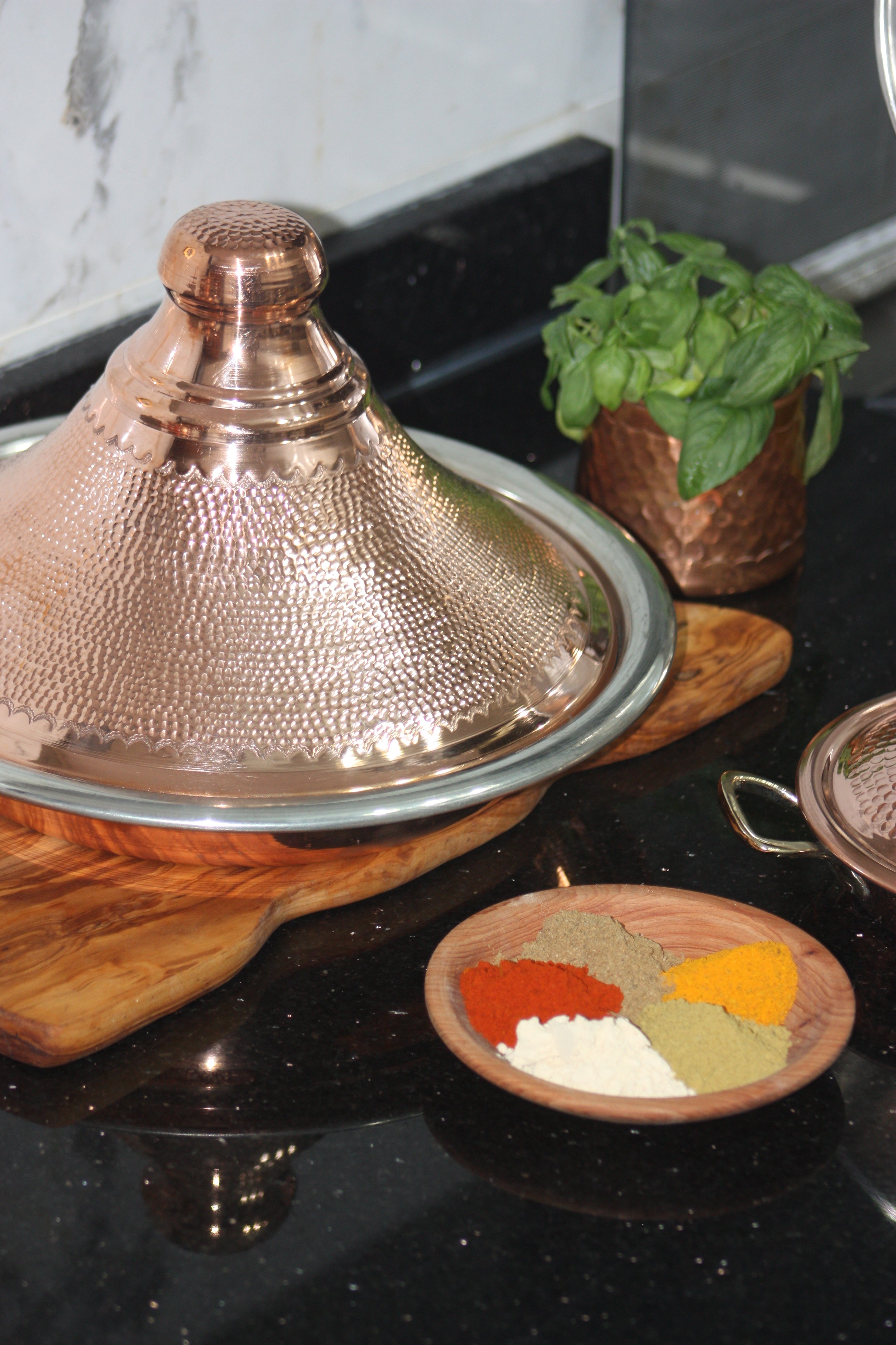 Tajine Ch'hiwa en Cuivre