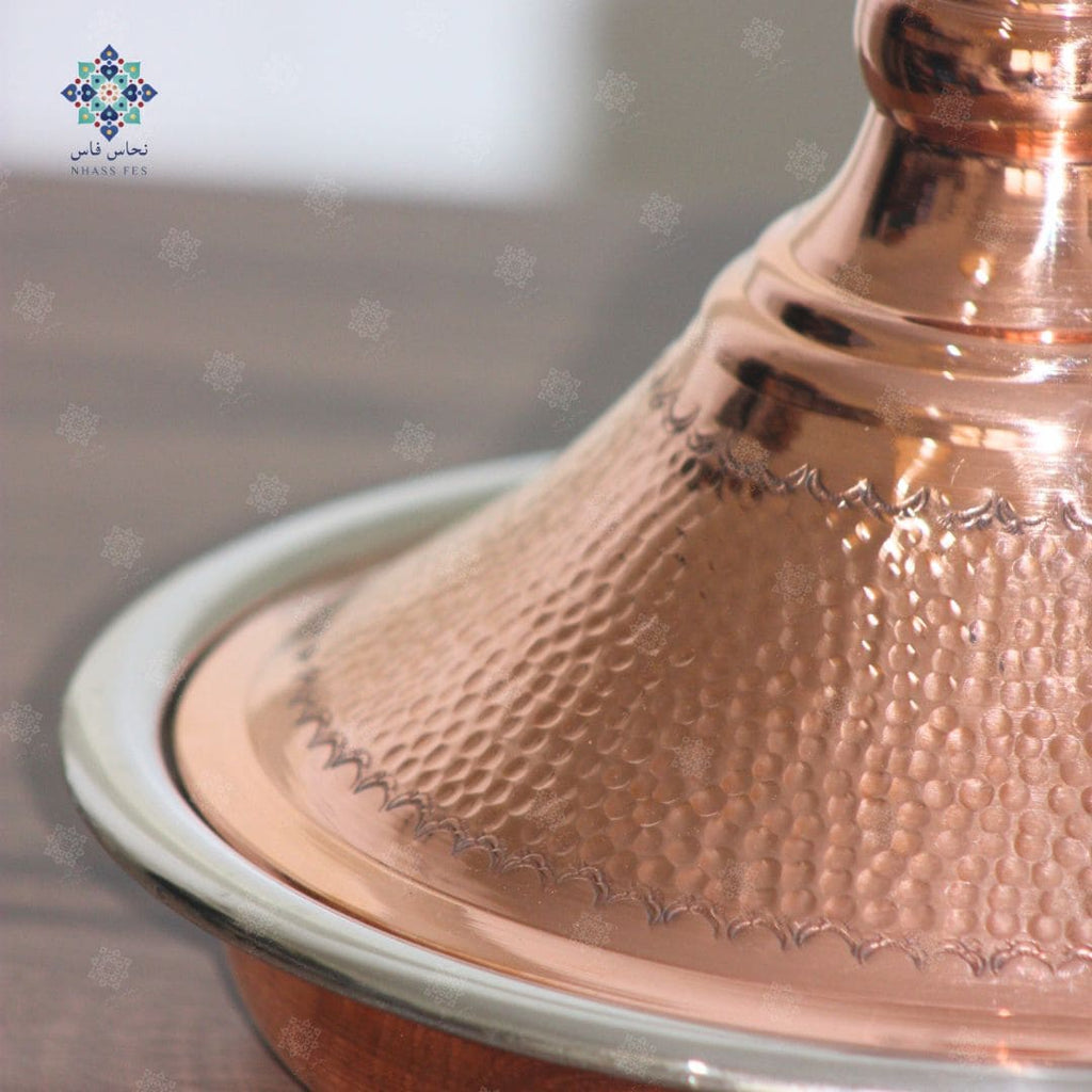 Tajine Ch'hiwa en Cuivre 1-2 personnes - NHASSFES